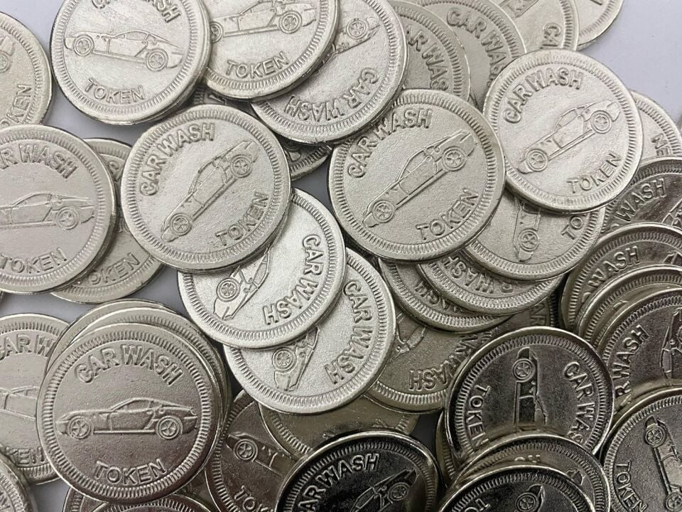 Car Wash Jeton 27 mm