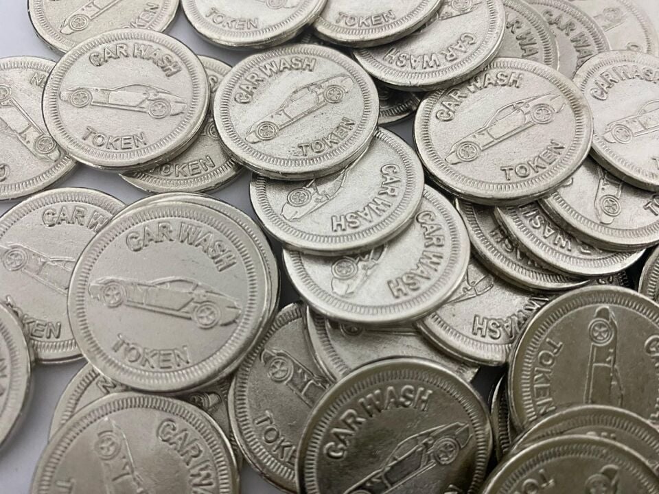 Car Wash Jeton 27 mm