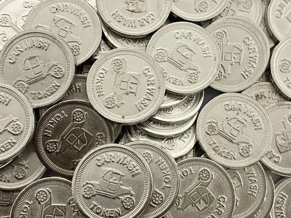 Car Wash Jeton 25 mm